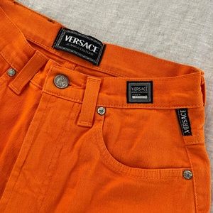 Vintage Versace Orange Denim 🧡